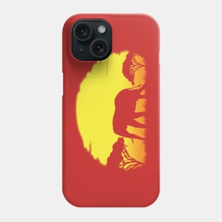 Elephant Sunrise Phone Case