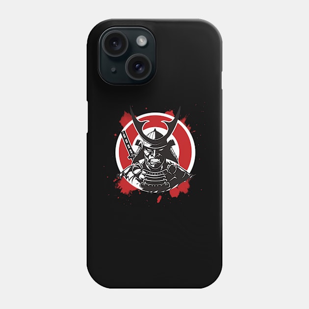 Samurai Warrior Phone Case by NineBlack