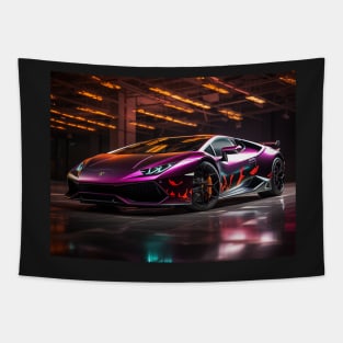 Super-cars-Upscale-Huracan Tapestry