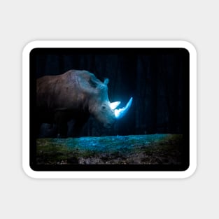 Rhino glow Magnet