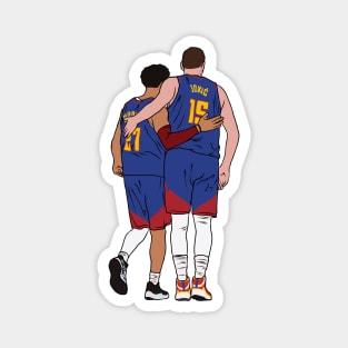 Jamal Murray and Nikola Jokic Magnet