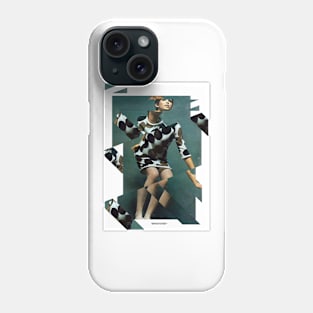 vintage retro collage Phone Case