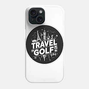 Retro Vintage Minumal  - Travel for Golf Phone Case