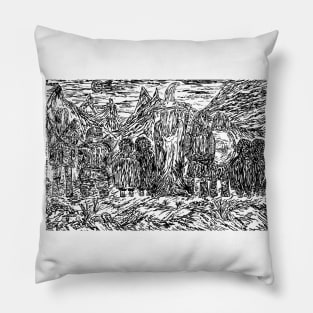 The Fellowship Lord Of The Rings Pillow