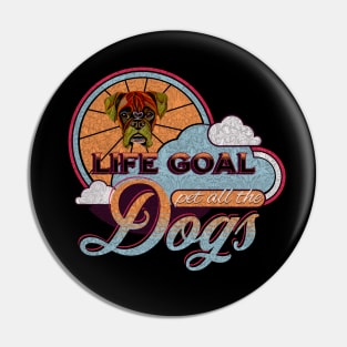 Pet all the dogs Pin