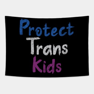 Protect Trans Kids Flag Tapestry