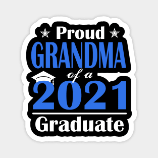 Proud Grandma of a Class of 2021 Graduate Funny Senior Magnet