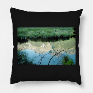 Mirror Lakes #1, New Zealand Pillow