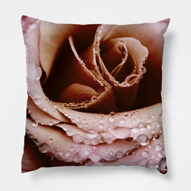 Flounces, Frills and Crystal Beads Pillow by micklyn