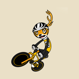 Cyclist Deer Velo T-Shirt