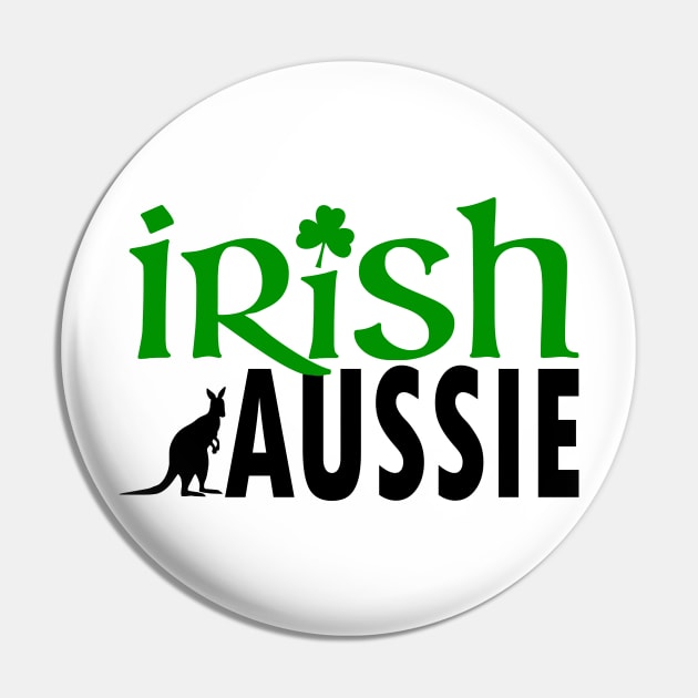 Irish Aussie (for light backgrounds) Pin by honeythief