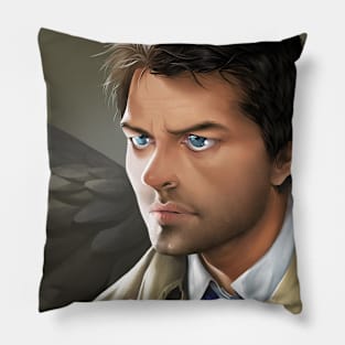 Castiel´s portrait Pillow