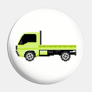 Kei Truck Pixelart Pin