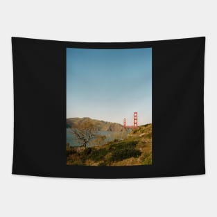 Golden View Tapestry