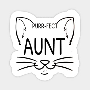 Purr-fect Aunt Magnet