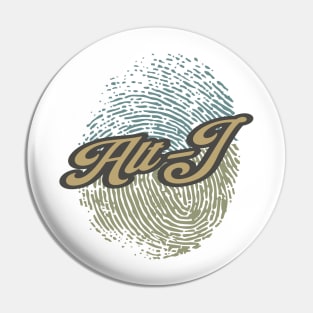 Alt-J Fingerprint Pin