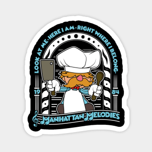 Swedish Chef Muppets Manhattan Melodies Magnet