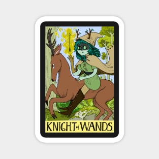 Huntress Wizard as Knight of Wands Magnet