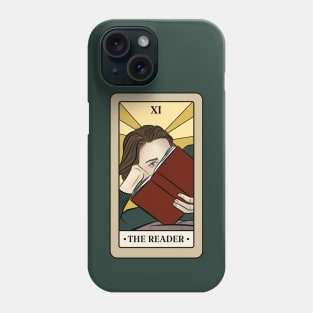 Bookish Tarot - The Reader (colour version) Phone Case