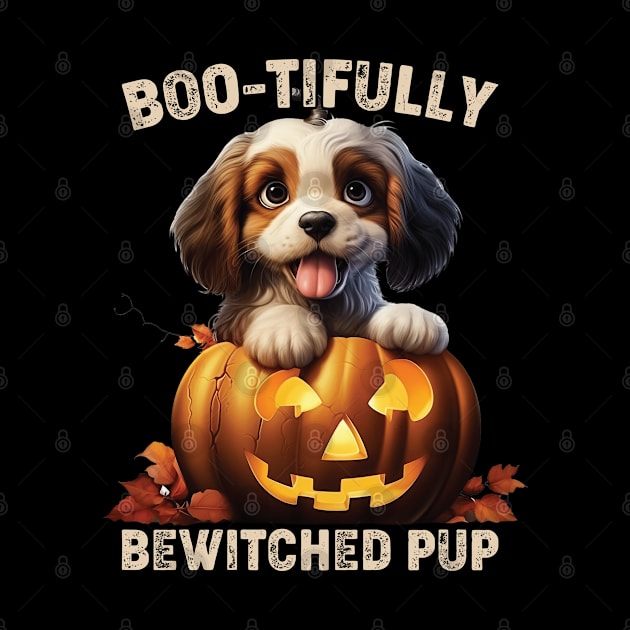 Creepy Canine Crew Dog Witch Halloween by Rosemat