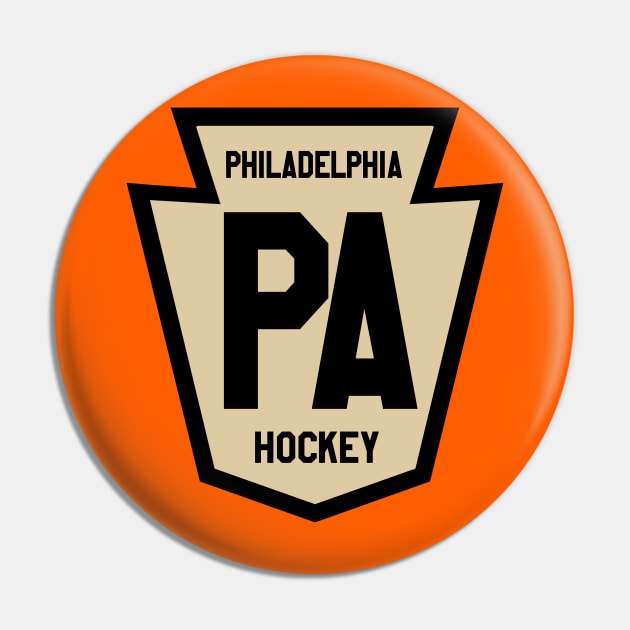 PA Hockey 1 Pin by Center City Threads