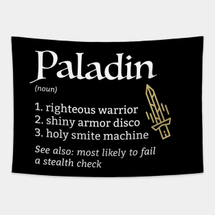 D&D Paladin Class Definition Tapestry