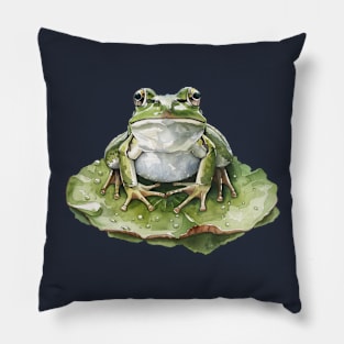 Wonderful frog! Pillow