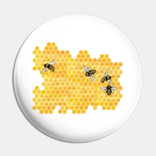 Aries Honeybees Pin