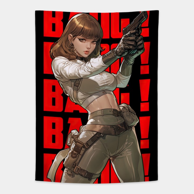 BANG BANG BANG BANG BANG Tapestry by obstinator