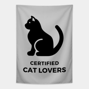 Certified Cat Lover V2 Tapestry