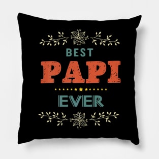 Best Papi Ever Farther Day Pillow