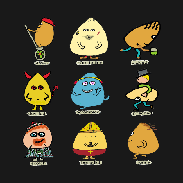 Funny Egg Puns by Mark Ewbie