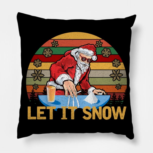 LET IT SNOW Pillow by AdelaidaKang