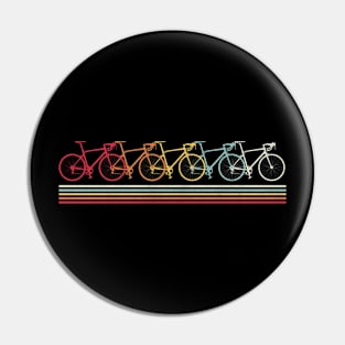 Retro Vintage Cyclist Pin