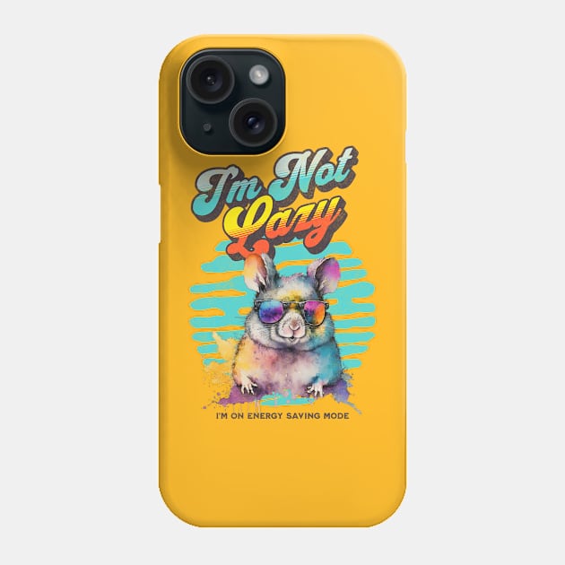 I'm Not Lazy Phone Case by TheJoomrage