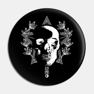 Skull Star Pin