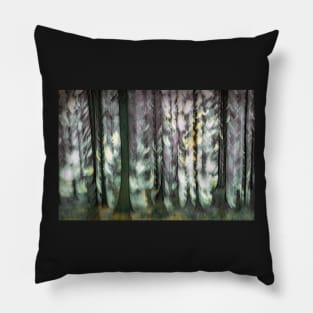 Abstract Forest View Pillow