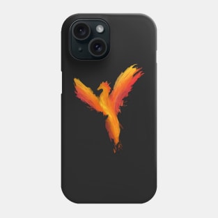 Dry brush phoenix Phone Case