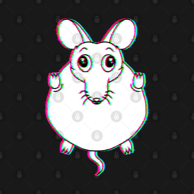 The Roundest Rat (Glitched Version) by Rad Rat Studios