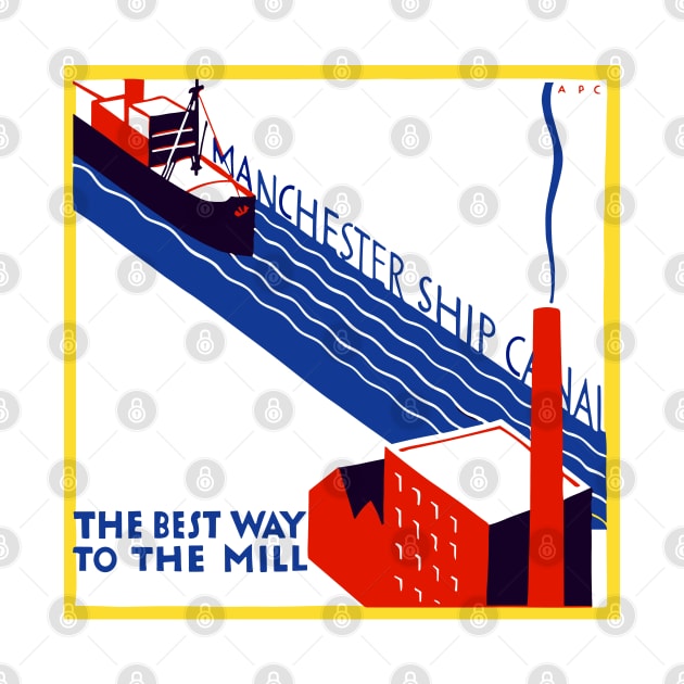 Manchester Ship Canal by DrumRollDesigns