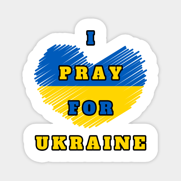 i Pray for Ukraine Shirt,  I Stand with Ukraine Sweatshirt, Support Ukraine Tee, Pray for Ukraine Shirt, Ukraine Peace Shirt, Stop the War Tee, Magnet by black lynx