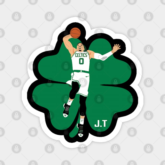 Boston Shamrock Irish 2024 Magnet by Manut WongTuo