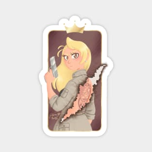 Queen Riza Hawkeye Magnet