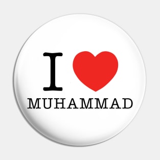 I Love Muhammad Pin