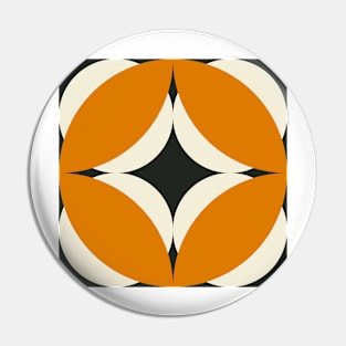 Modern Geometric Pasifika Design Pin