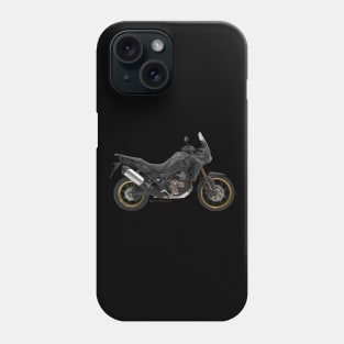 Honda Africa Twin 19 black, s Phone Case