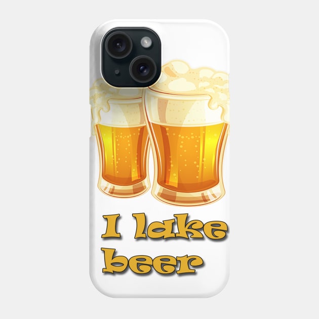 I’m sure men and not only will appreciate it is good for a gift Phone Case by i like beer