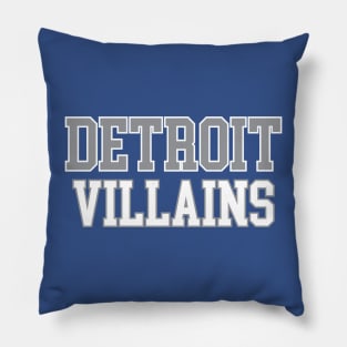 Detroit Villains Pillow