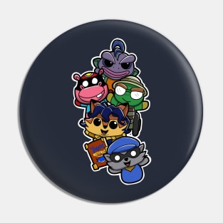 Sly Cooper cute Pin