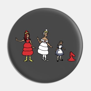 Alice On Her Way - Classic Costumes Pin